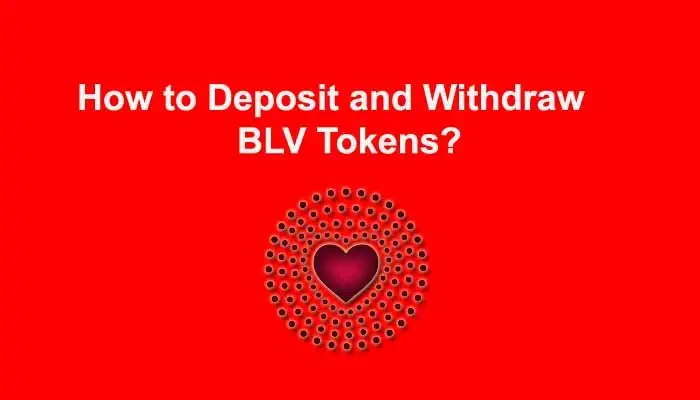 How to Deposit and Withdraw BLV Tokens