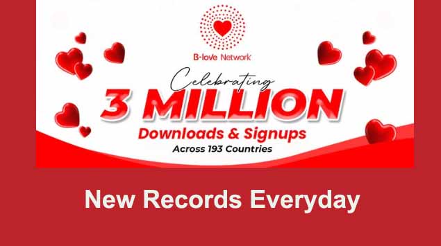 B-Love App Got 1 Million+ Download