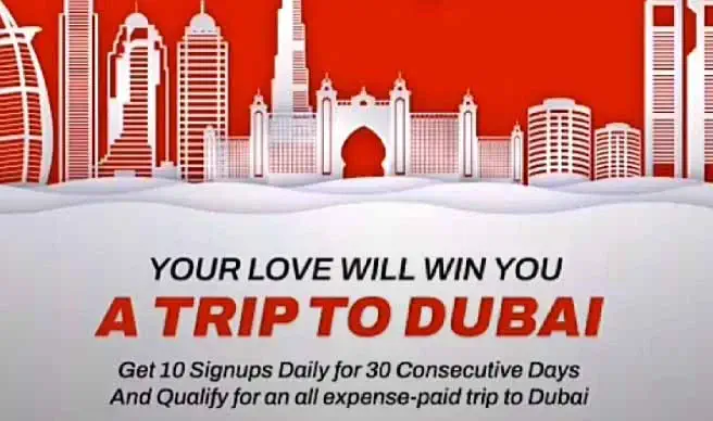 Win a Trip to Dubai With B Love Network